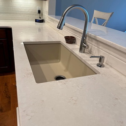 Countertops and Tiled Backsplash